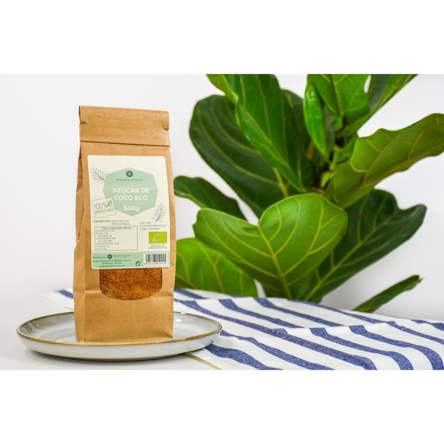 Zucchero di cocco ECO Planeta Huerto
