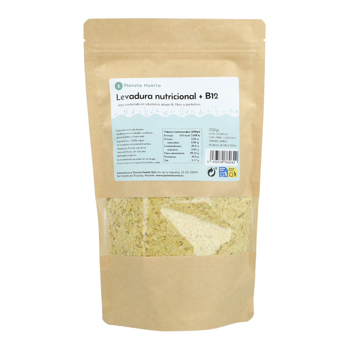 Lievito alimentare + B12 Planeta Huerto