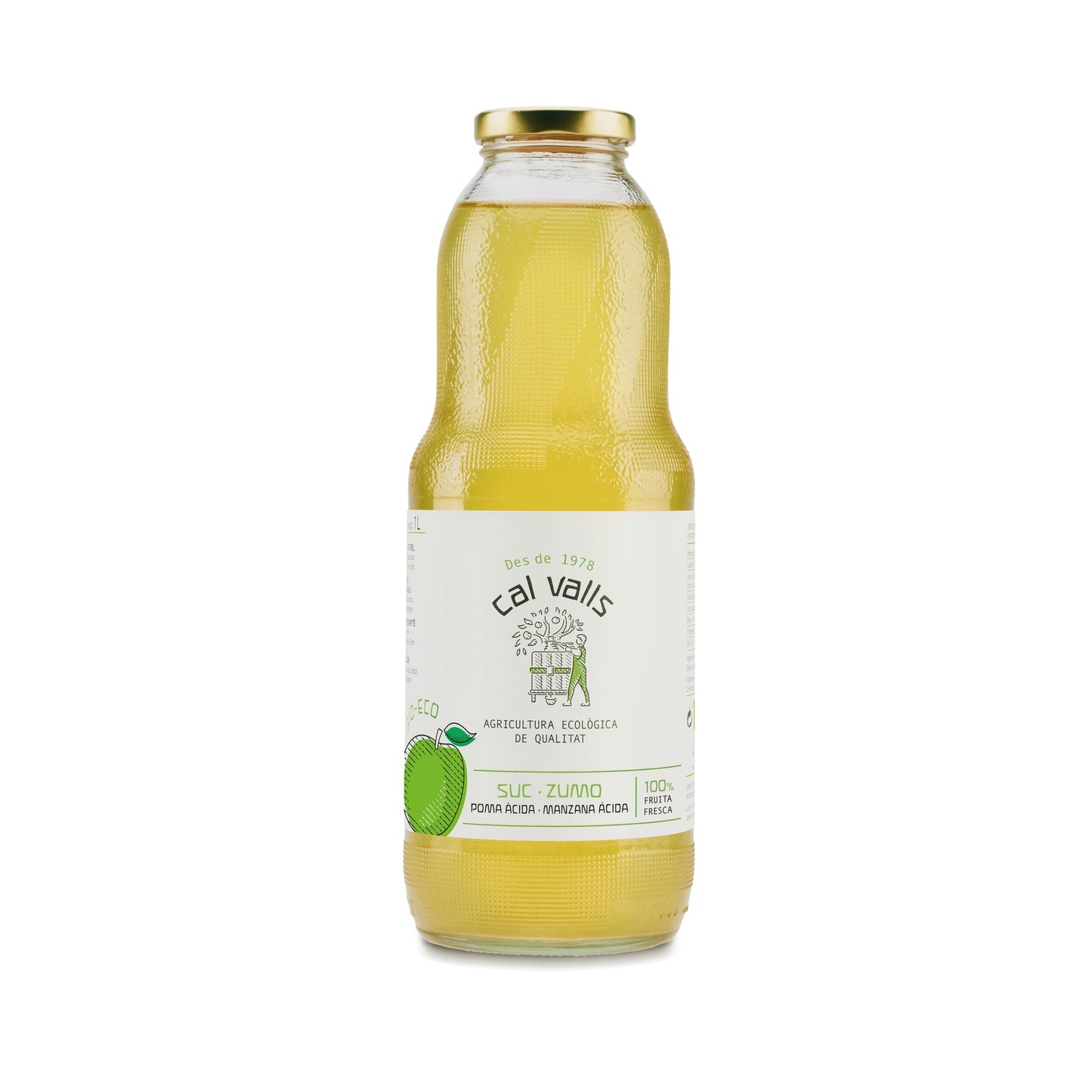 Succo di mela acida ECO Cal valls 1 L