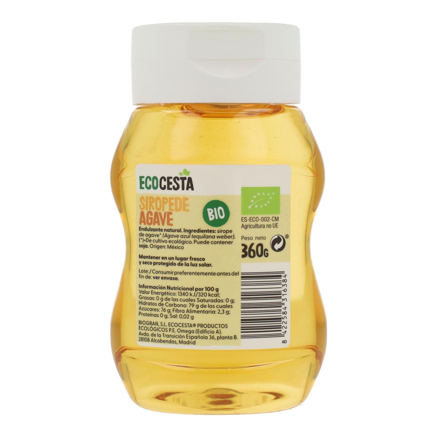 Syrop z agawy Bio Ecocesta 360 g