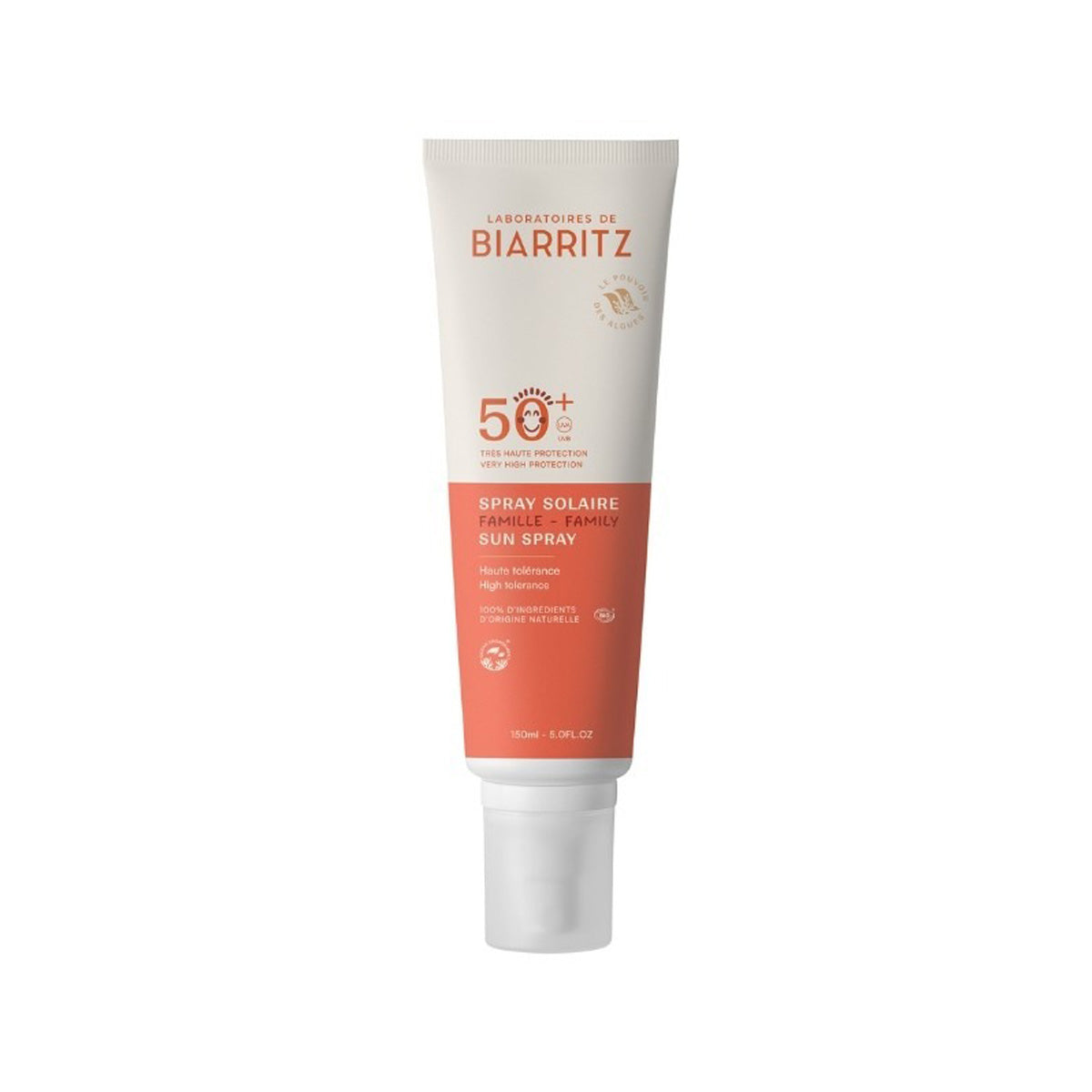 Spray solare viso e corpo spf 50+ Biarritz 150 ml
