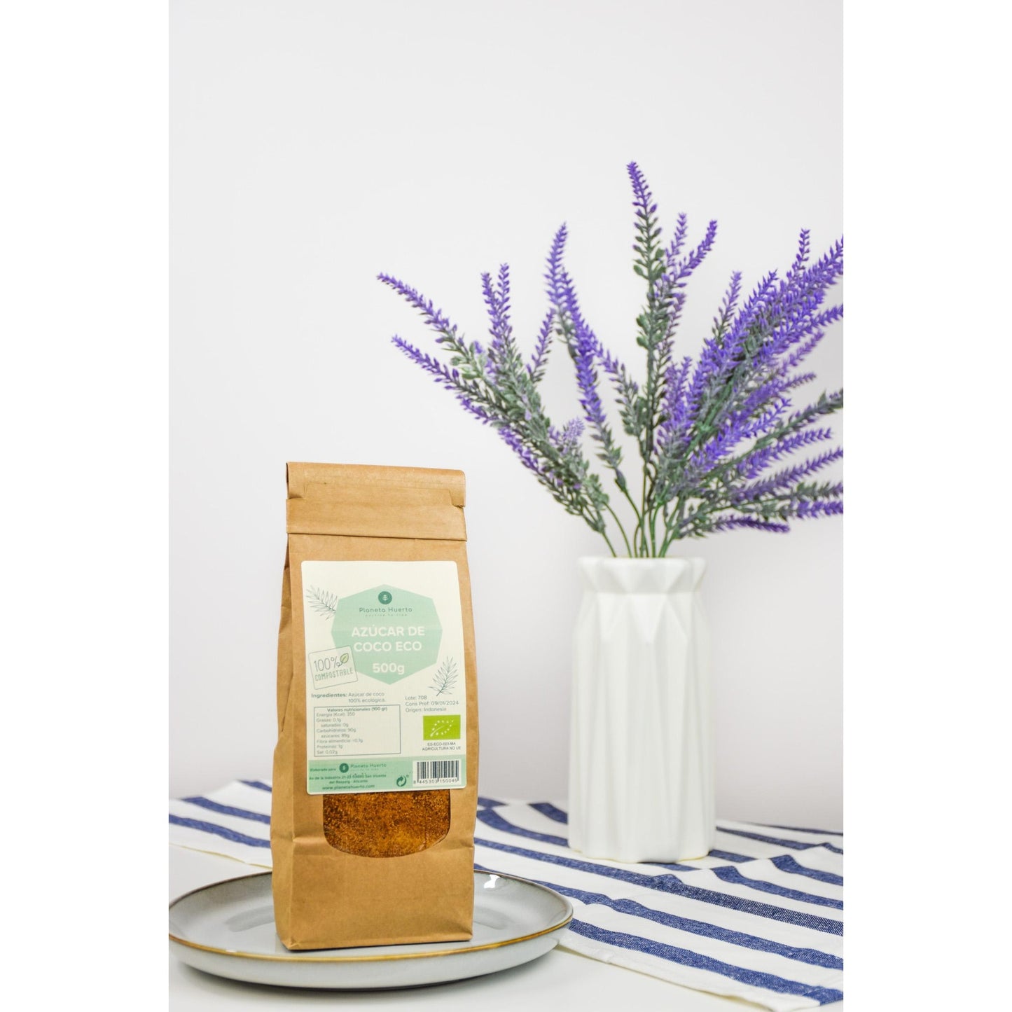 Zucchero di cocco ECO Planeta Huerto