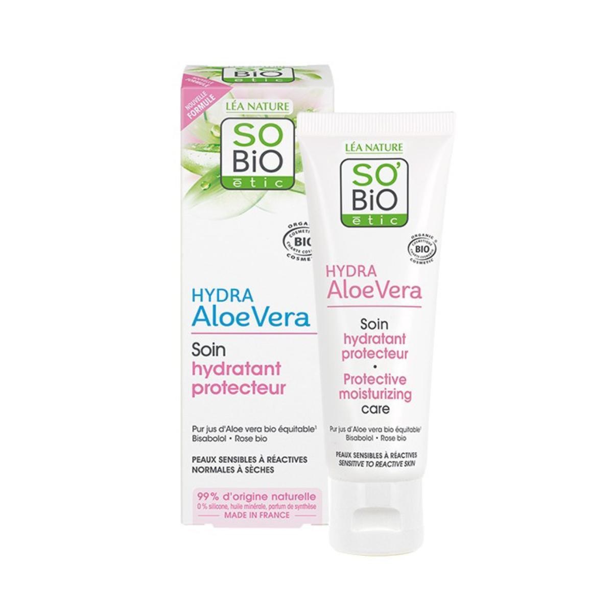 So'Bio étic beschermende vochtinbrengende crème 50 ml.