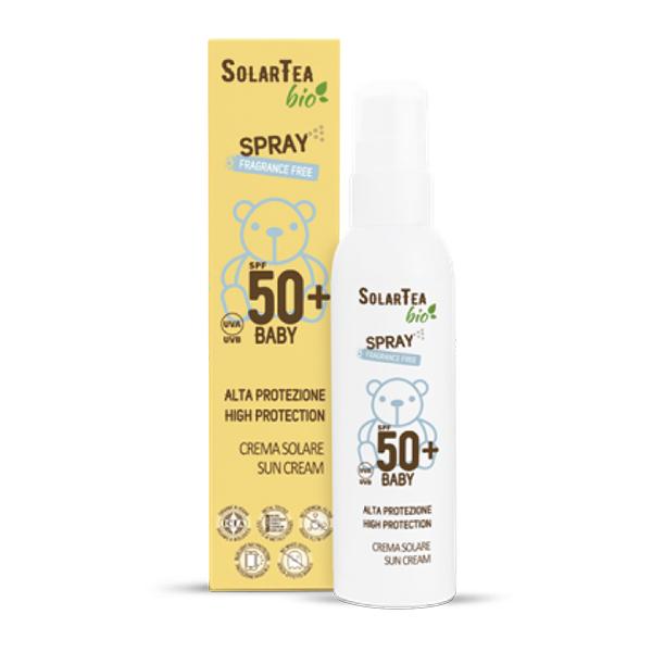 Spray przeciwsłoneczny o wysokim stopniu ochrony dla niemowląt Spf50+ Bema 100 ml