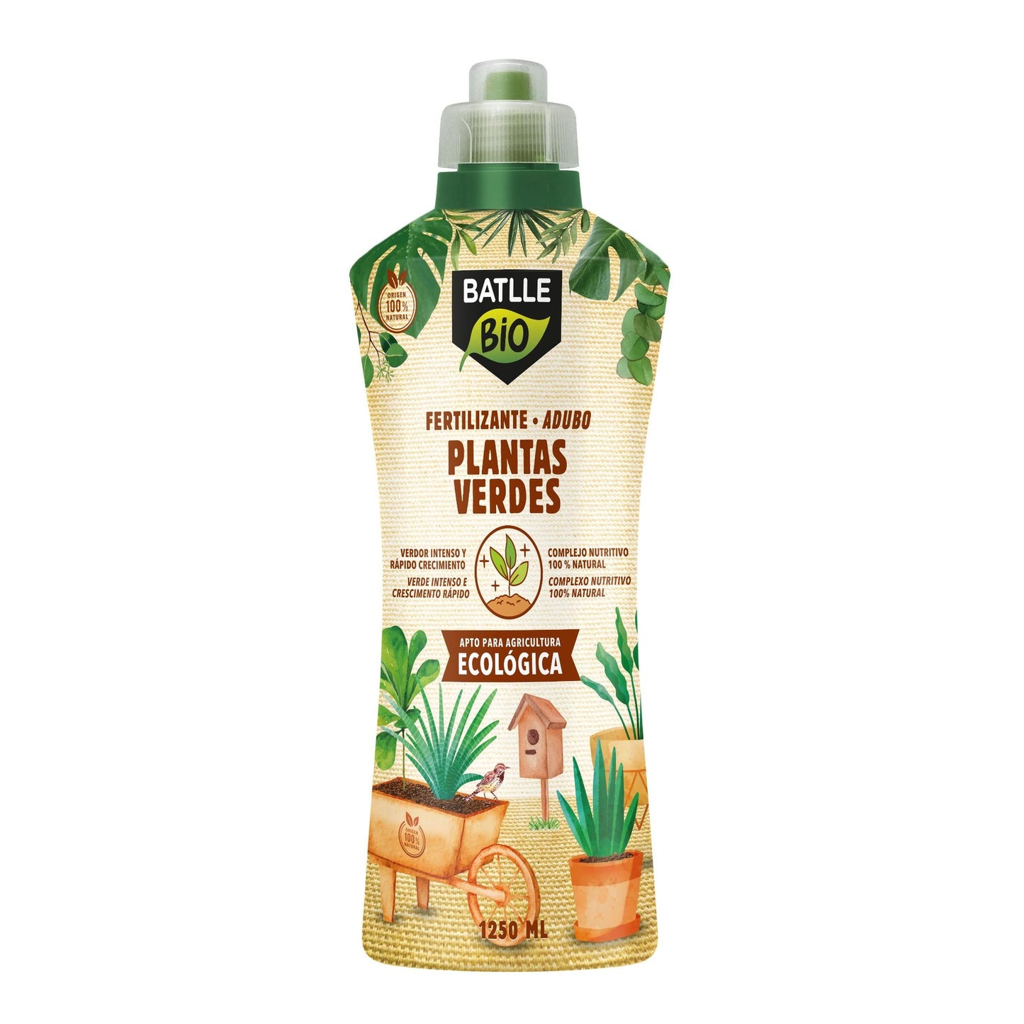 Dünger für Grünpflanzen Batlle Bio 1250 ml