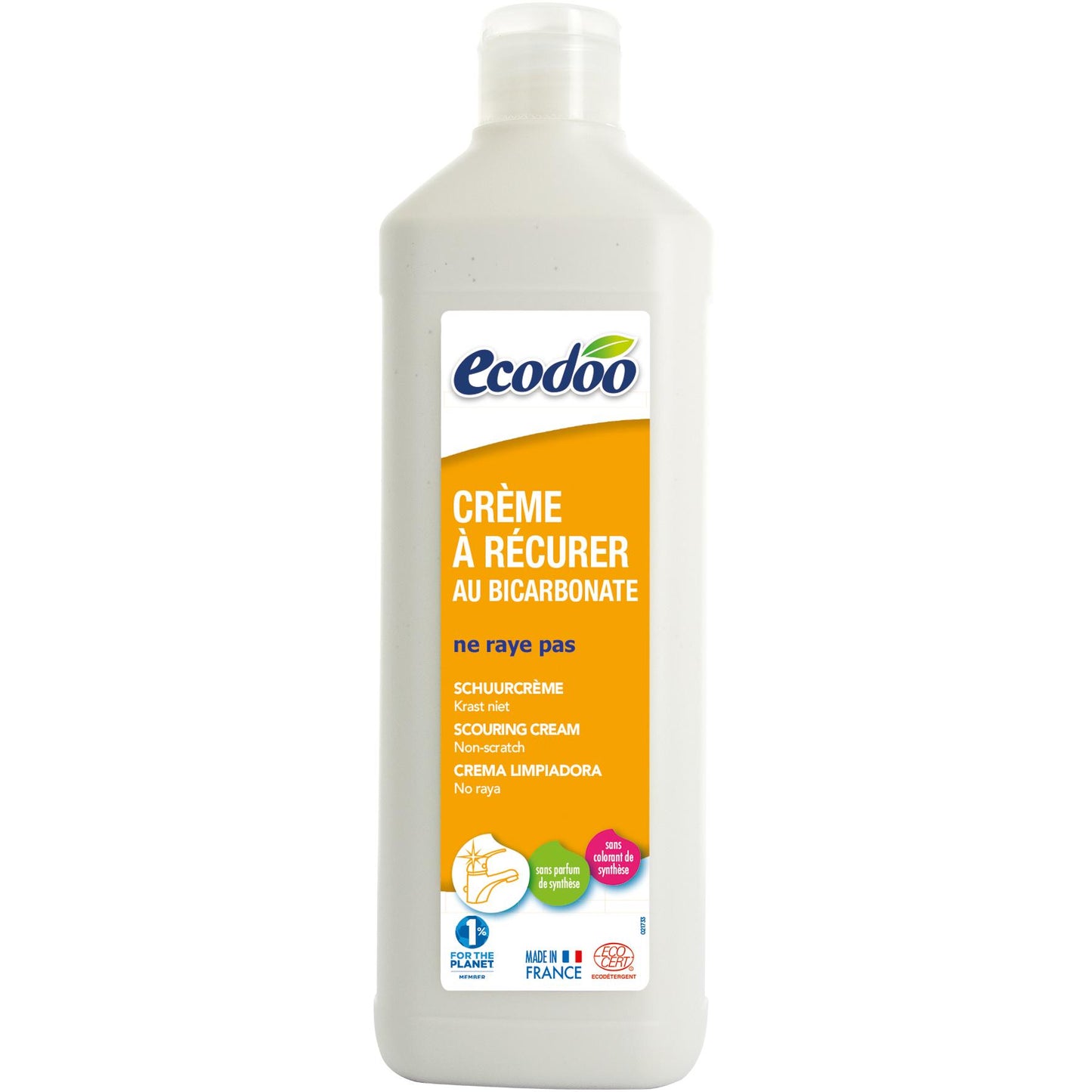Detergente in crema per piani cottura in vetroceramica Ecodoo 500 ml