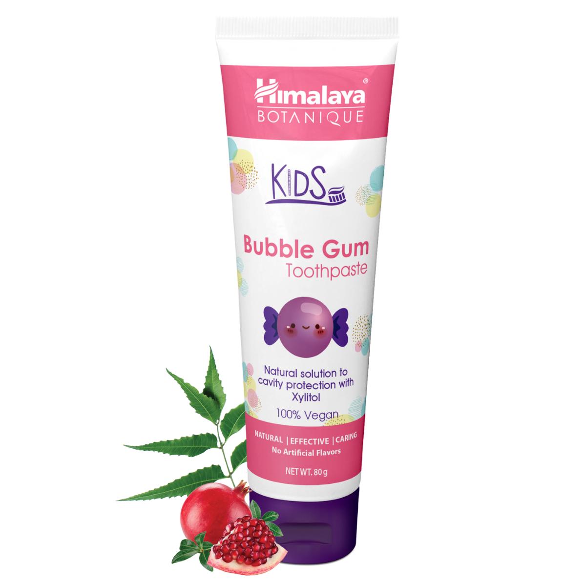 Botanique kindertandpasta met kauwgomsmaak Himalaya 80 g