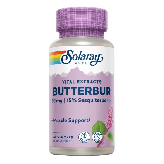 Butterbur (Petasita) 50 mg Solaray 60 Kapseln
