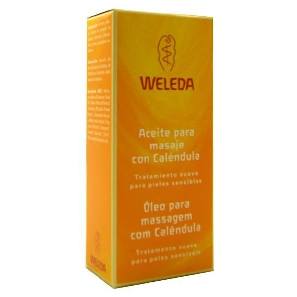 Massageolja med ringblomma Weleda, 100 ml