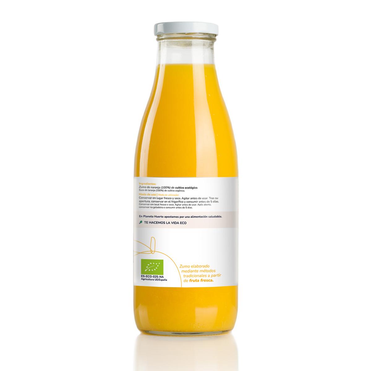 Sok pomarańczowy 100% wyciskany z owoców Eco Planet Orchard 750ml