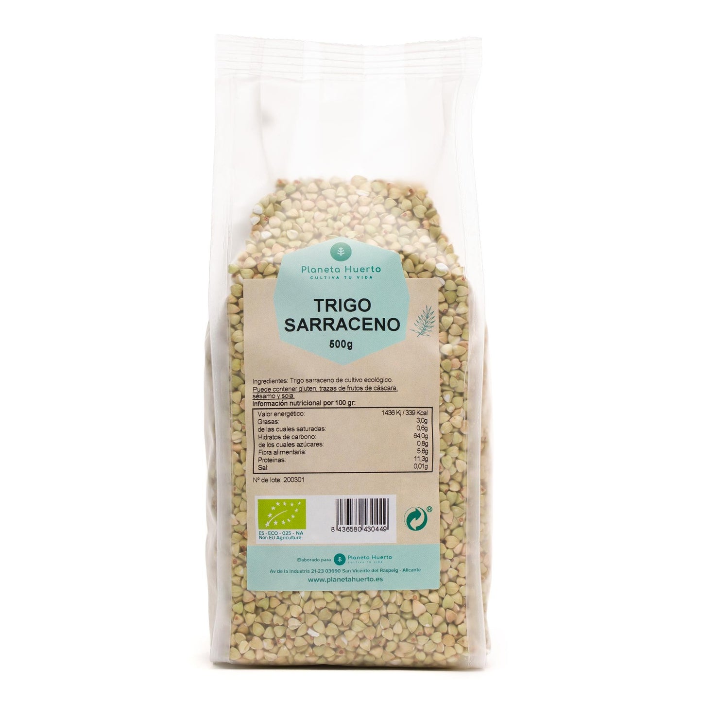 Boekweit ECO Planeta Huerto 500 g