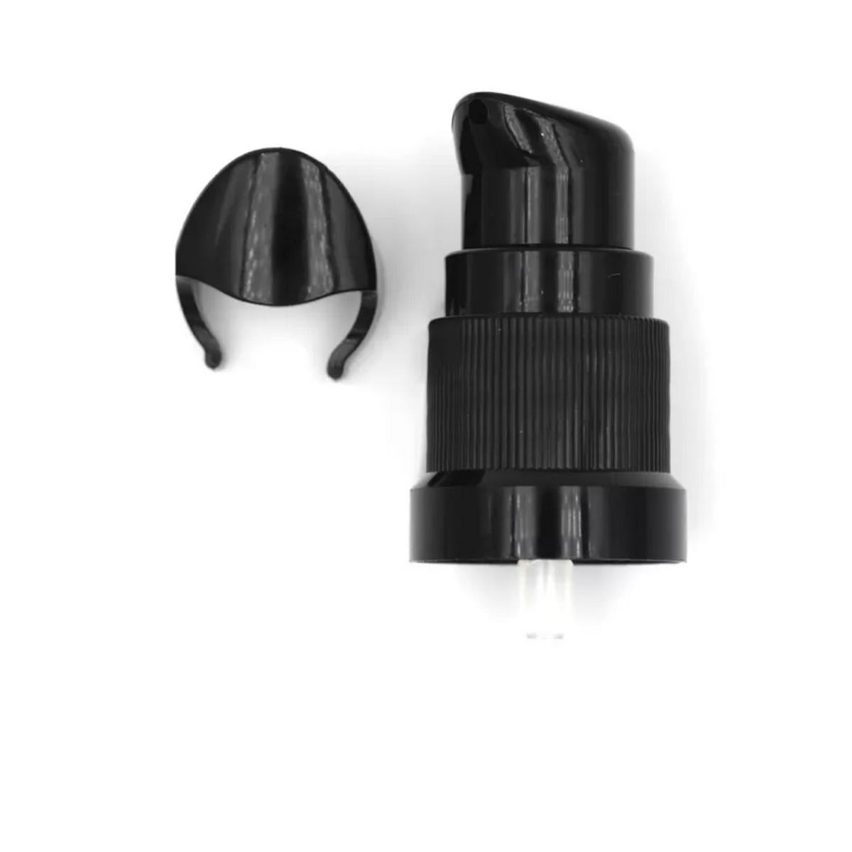 Czarna nakrętka dozująca, 18 mm. Camassia