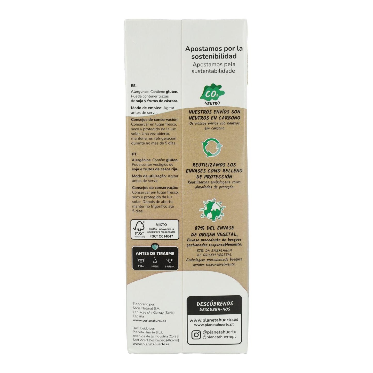 Havredryck ECO Planet Garden Havredryck 1L