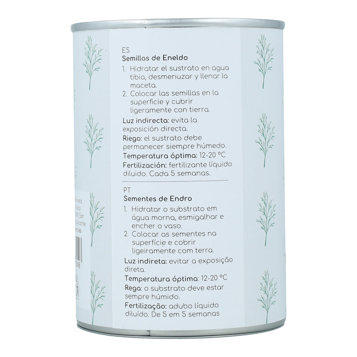 Kit per la coltivazione di aneto e erbe aromatiche Planeta Huerto
