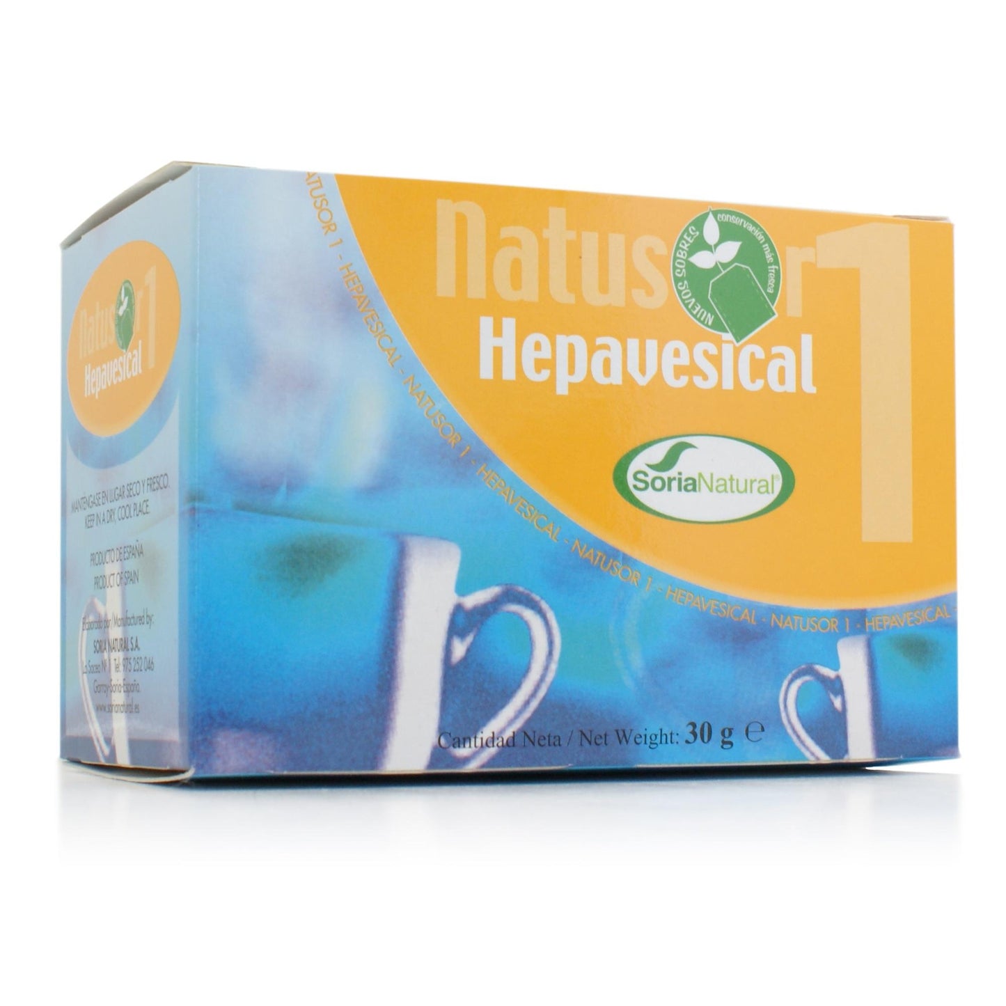 Natusor 1- Filtro epatico e vescicale Soria Natural