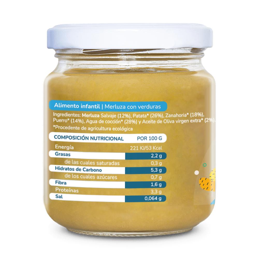 Nasello con verdure Nasello con verdure Planeta Huerto 180 g