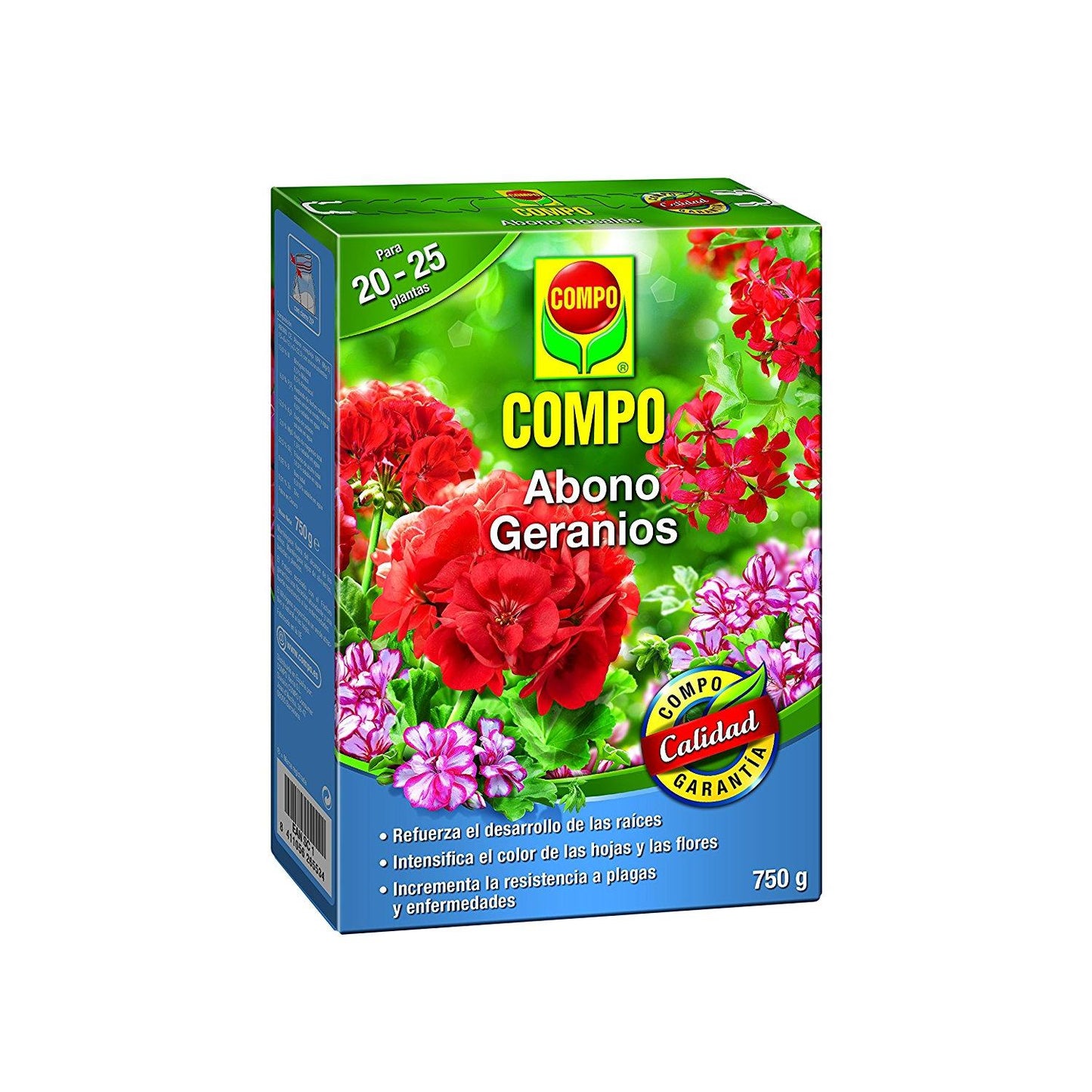 Compo gödselmedel för pelargoner 750 g