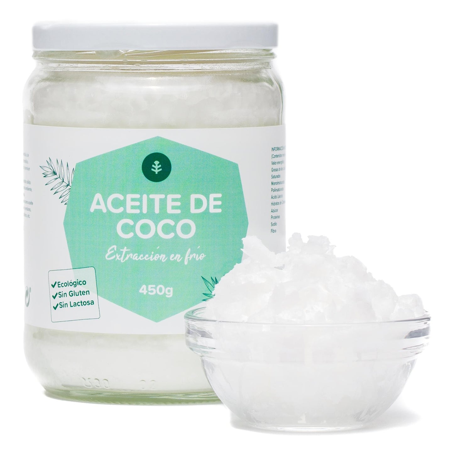 Aceite de coco virgen ECO Planeta Huerto 500 ml