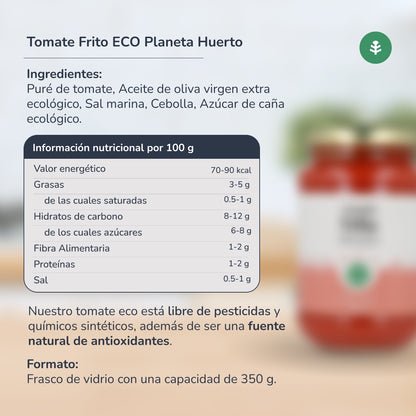 Tomato Frito ECO Planeta Huerto 350 g