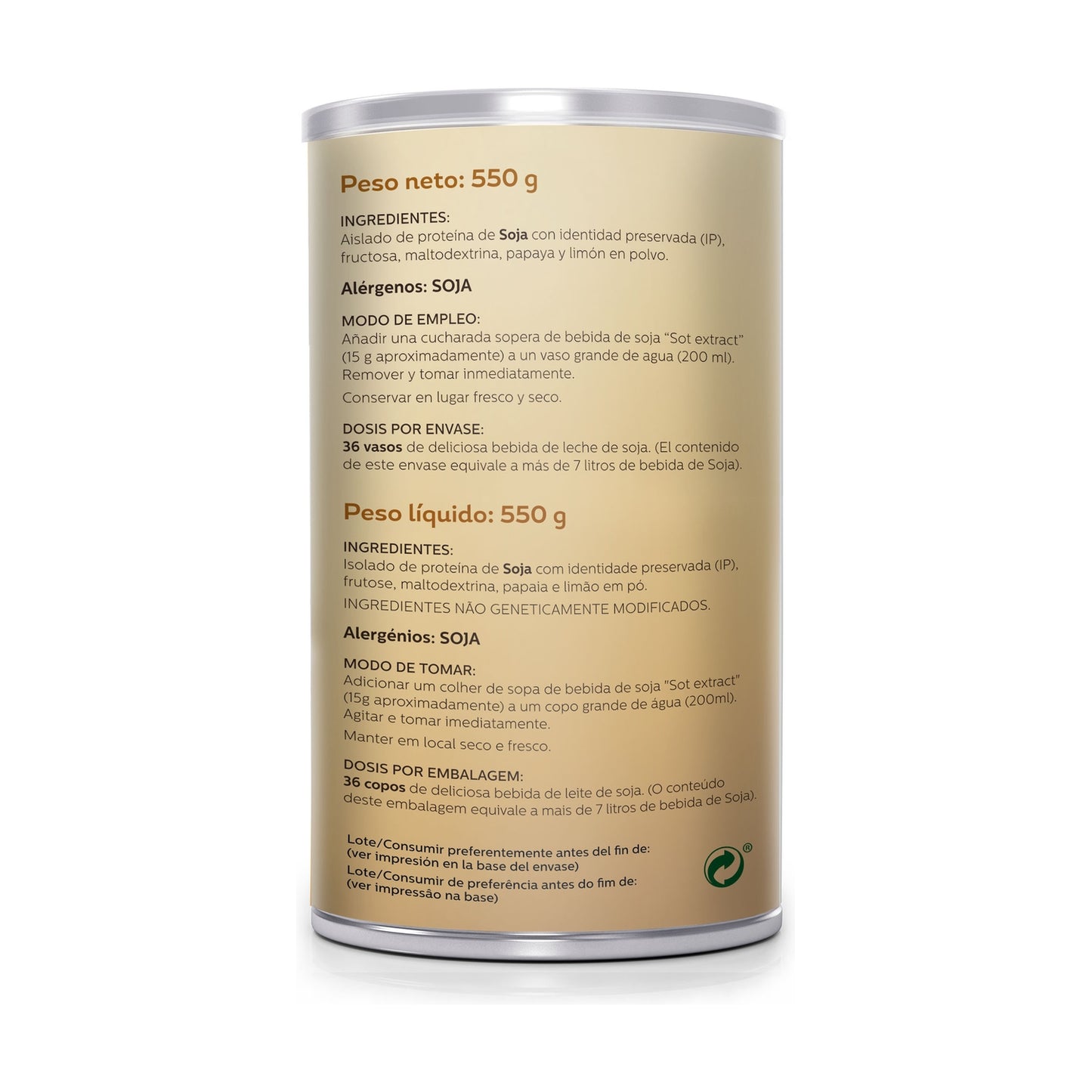 Sotya Sojagetränkepulver 550 g
