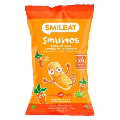 Smileat Organic Smilitos Mix Pack, 4 bags