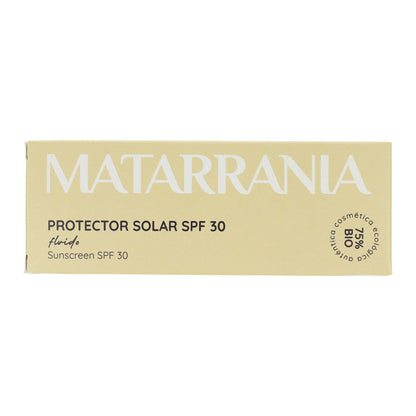 Płynny filtr przeciwsłoneczny 30 SPF BIO Matarrania 100 ml