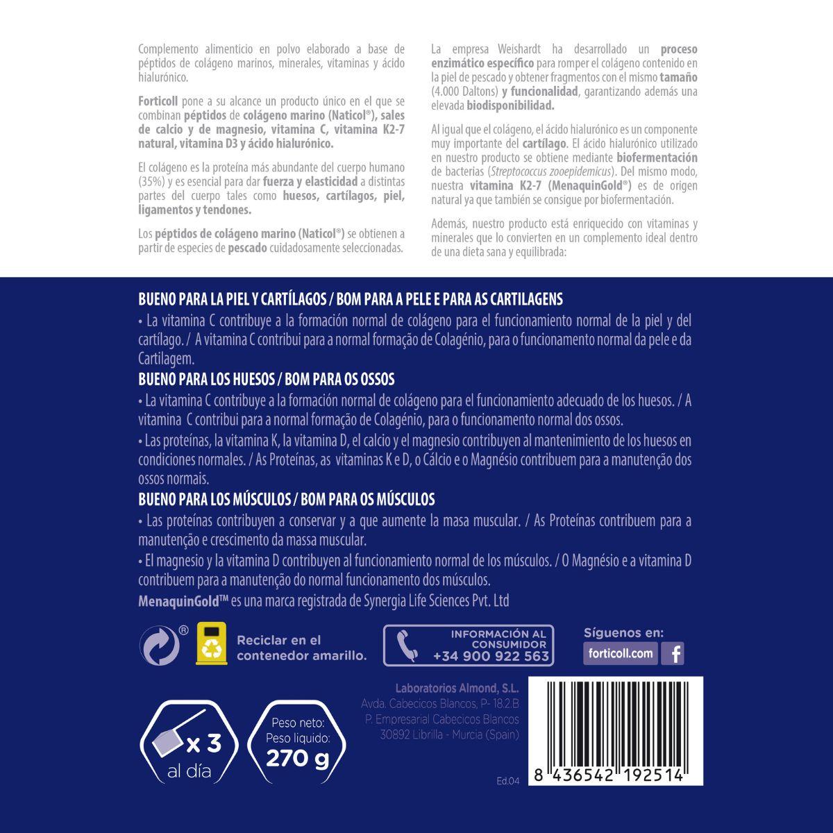 Forticoll Marine Collagen 270 g