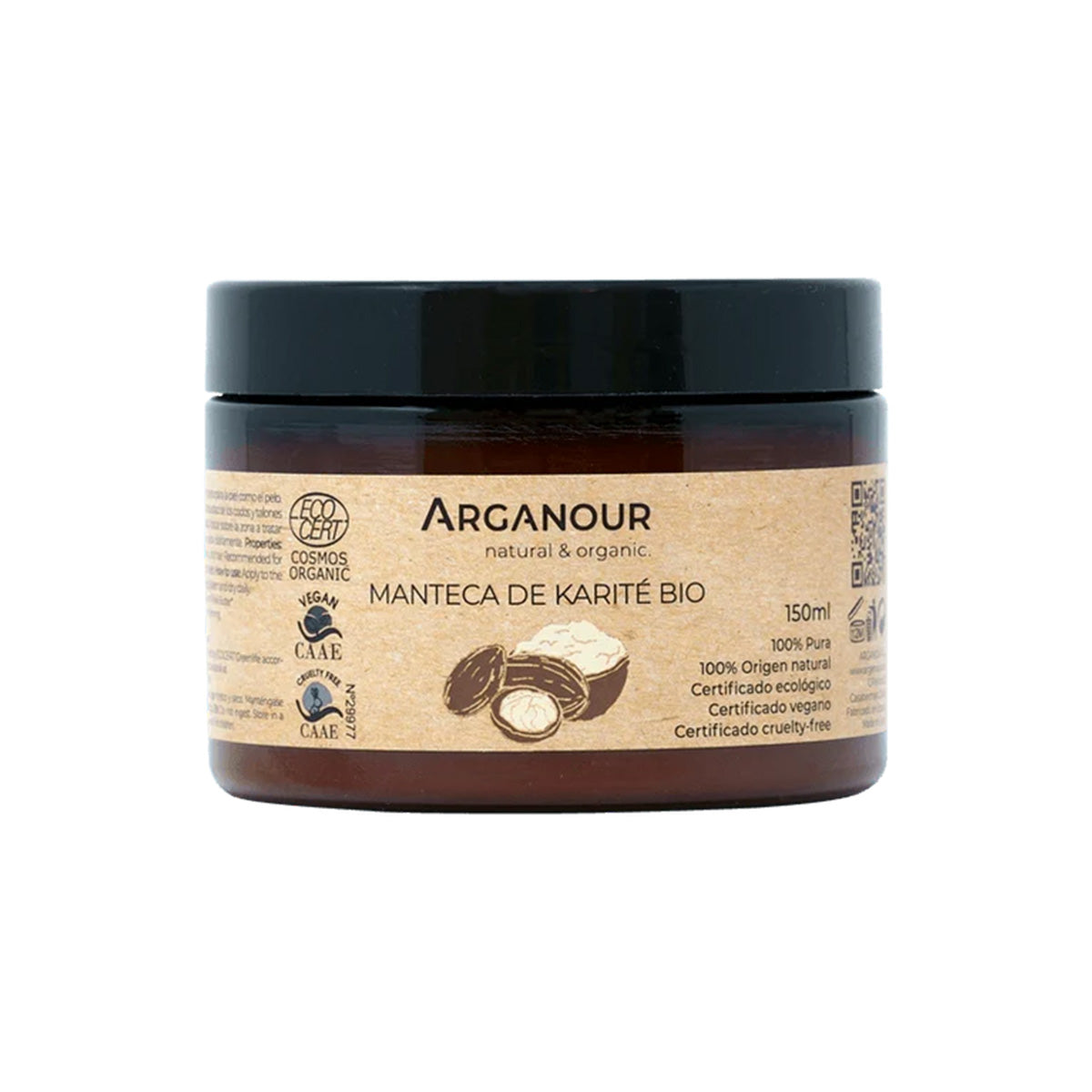Beurre de karité Arganour 150 ml