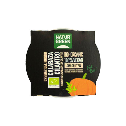 Crema de Calabaza y Cilantro Naturgreen, 310 g