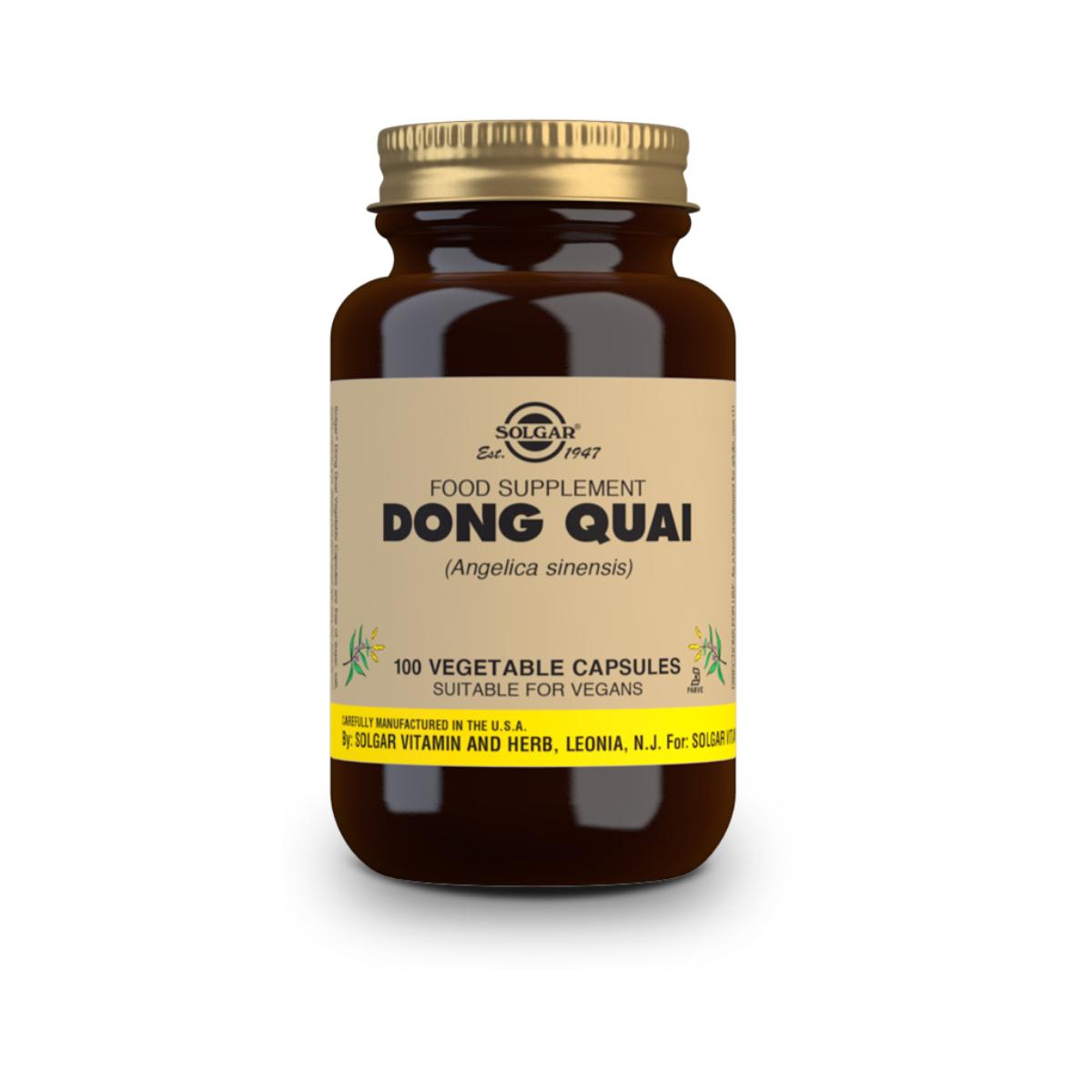 Dong Quai (Angelica sinensis), 100 pflanzliche Kapseln
