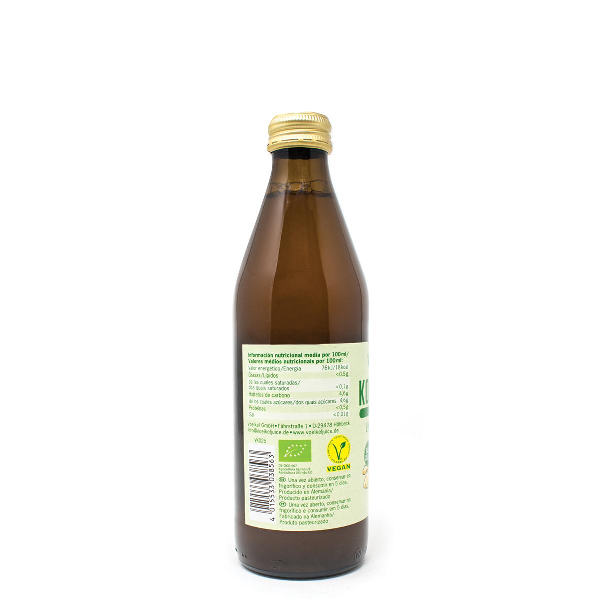 Kombucha Limette und Ingwer Voelkel 330 ml