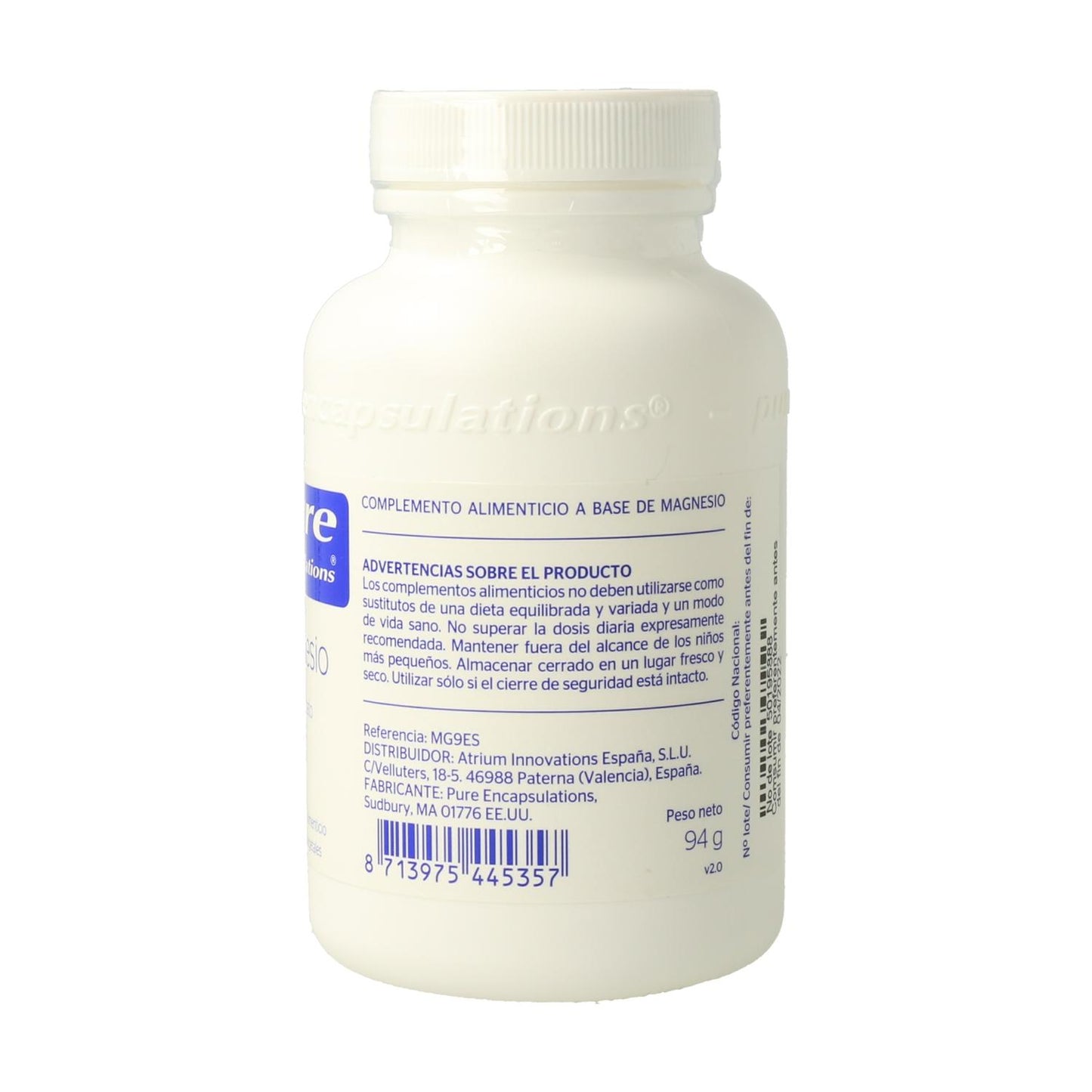 Magnez 90 kapsułek Pure Encapsulations