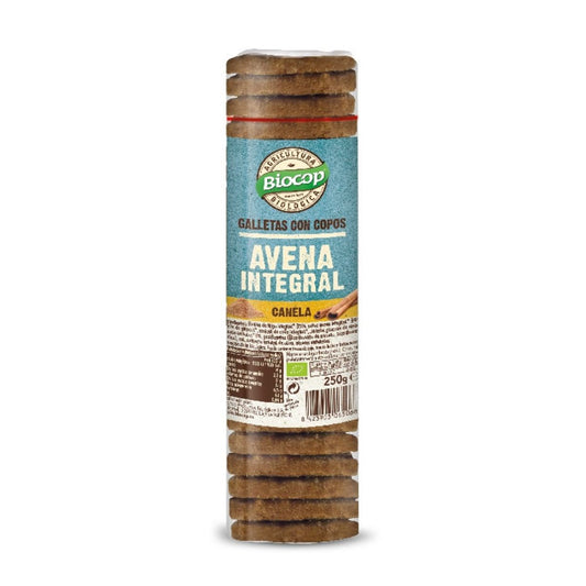 Biocop volkoren havermoutkoekjes met kaneel 250 g