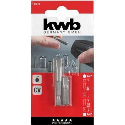 Set med 2 adaptrar för skiftnyckel