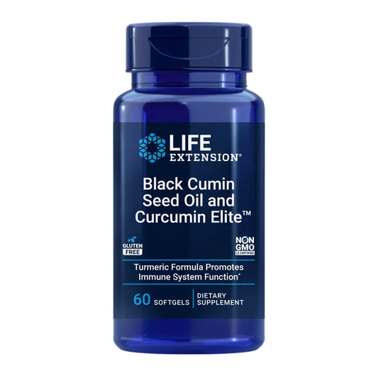 Curcumin EliteTM Extrait de curcuma, Life Extension 60 gélules