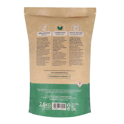 Citronsyra Planeta Huerto 2,5 Kg
