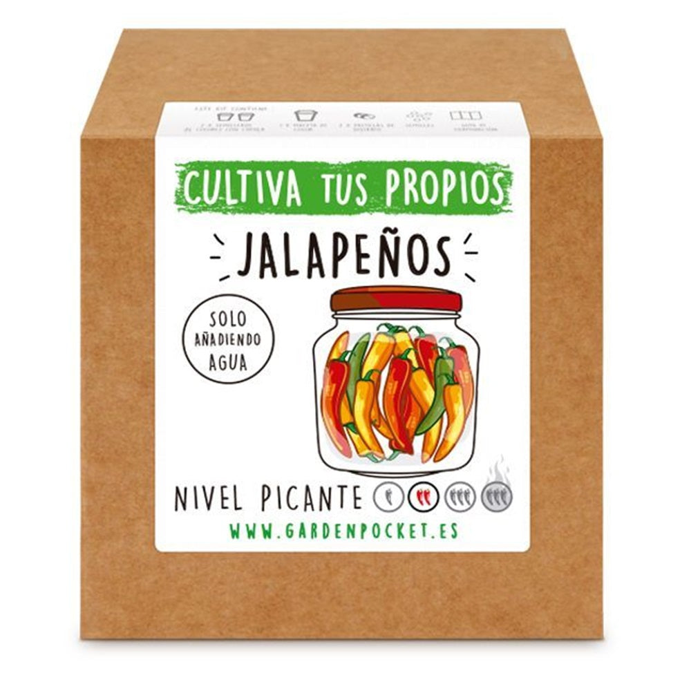 Germogli Pocket da coltivare "Jalapeños" Garden Pocket