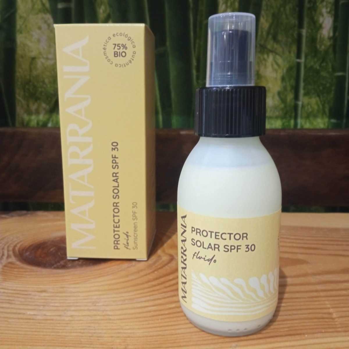 Crema solare fluida SPF 30 BIO Matarrania 100 ml