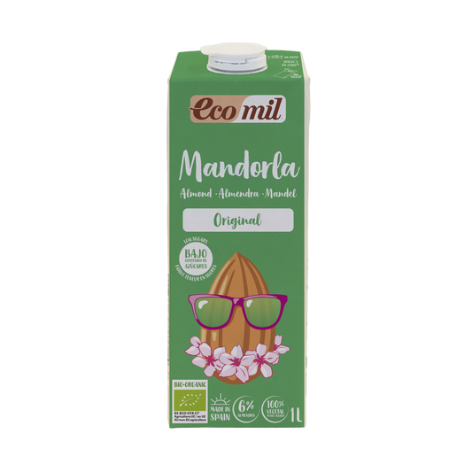 Bevanda vegetale alle mandorle dolcificata con agave BIO EcoMil 1 L