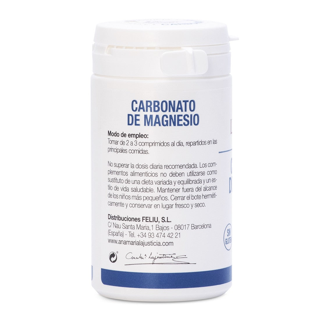 Magnesiumkarbonat Ana Maria LaJusticia 75 tabletter