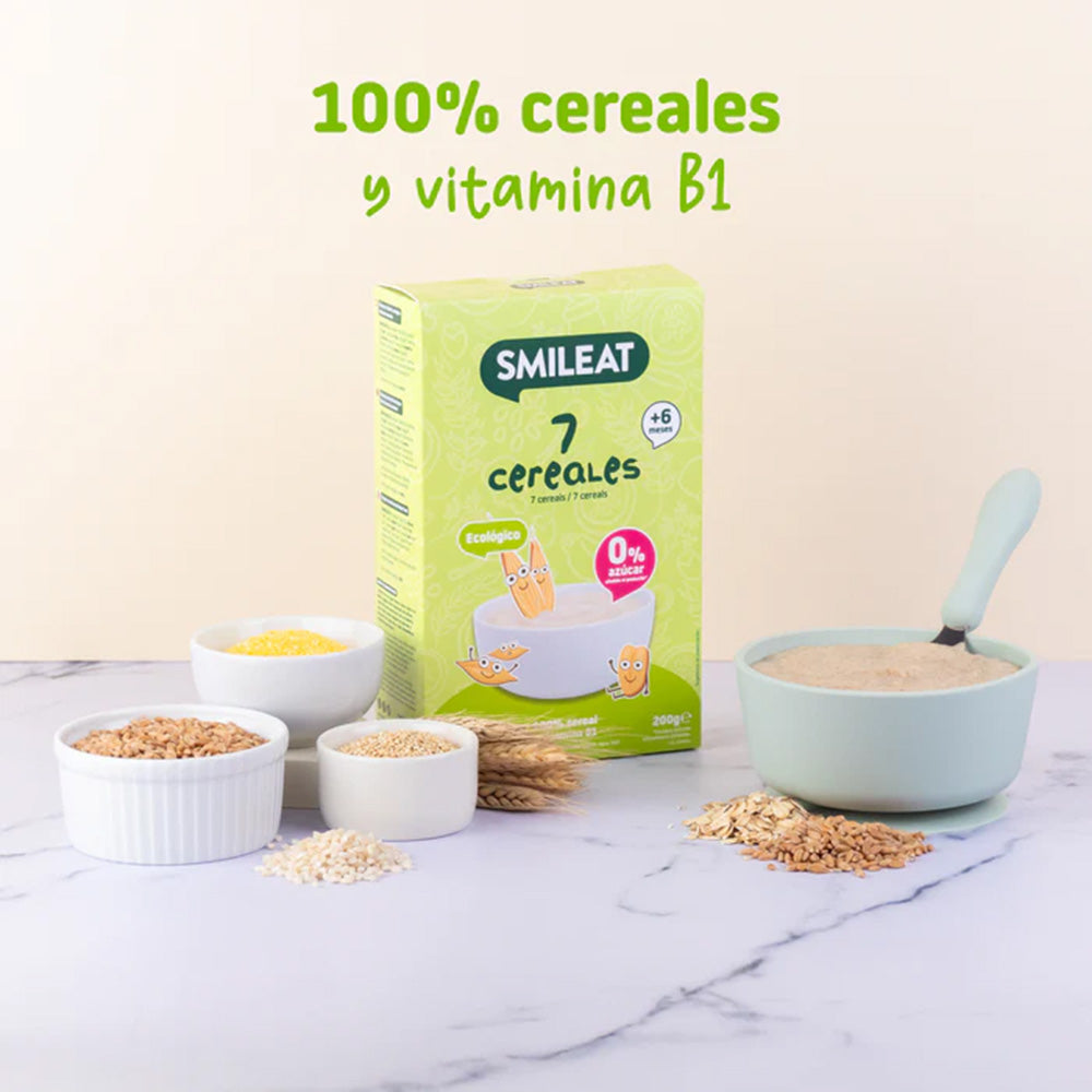 6-pack 7-kornsgröt Eco Smileat 200 g