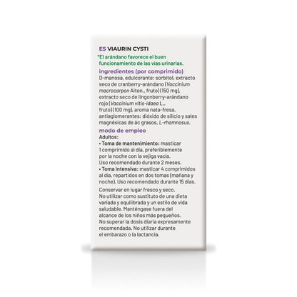 Viaurin Cysti Dobrostan układu moczowego, Soria Natural, 60 tabletek