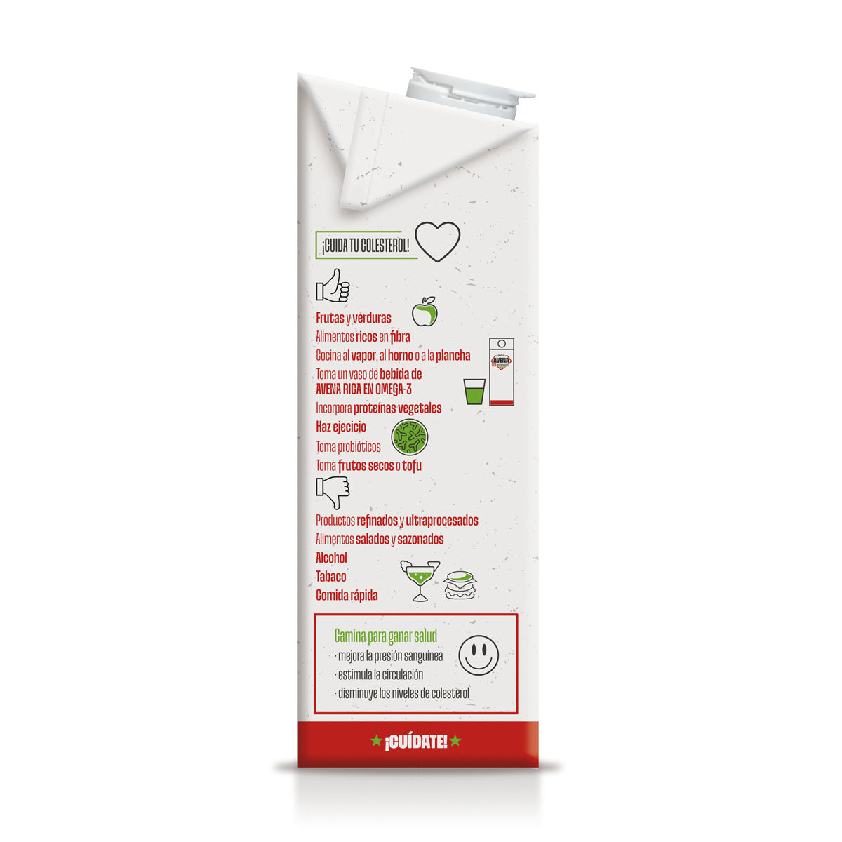 Organic Oat Drink Rich in Omega 3, Soria Natural, 1 L