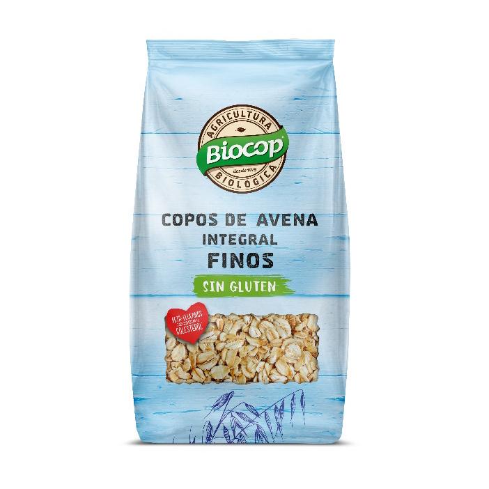 Flocons d'avoine complète fins bio sans gluten Biocop 500 g