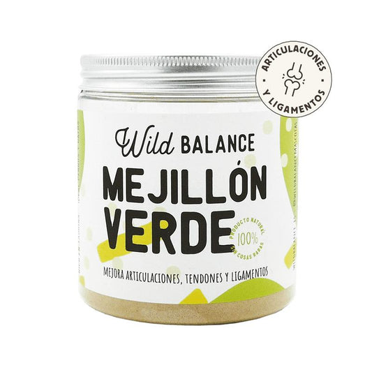 Grönläppad mussla Naturligt kosttillskott för husdjur Wild Balance 100 g