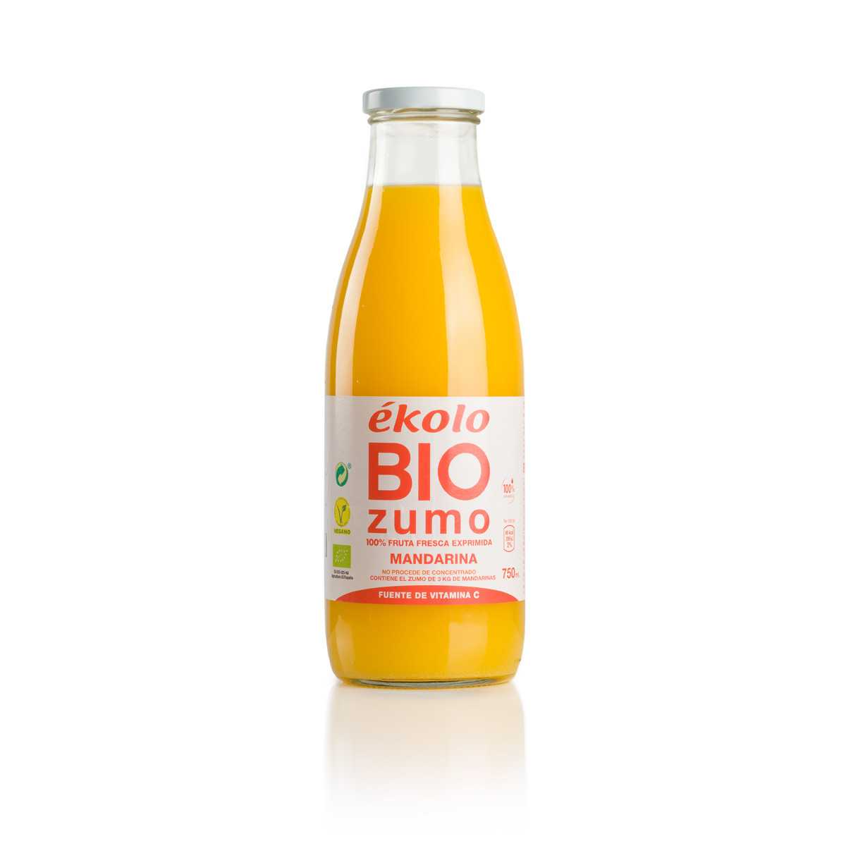 Ékolo 100% Organic Mandarin Juice 750 ml