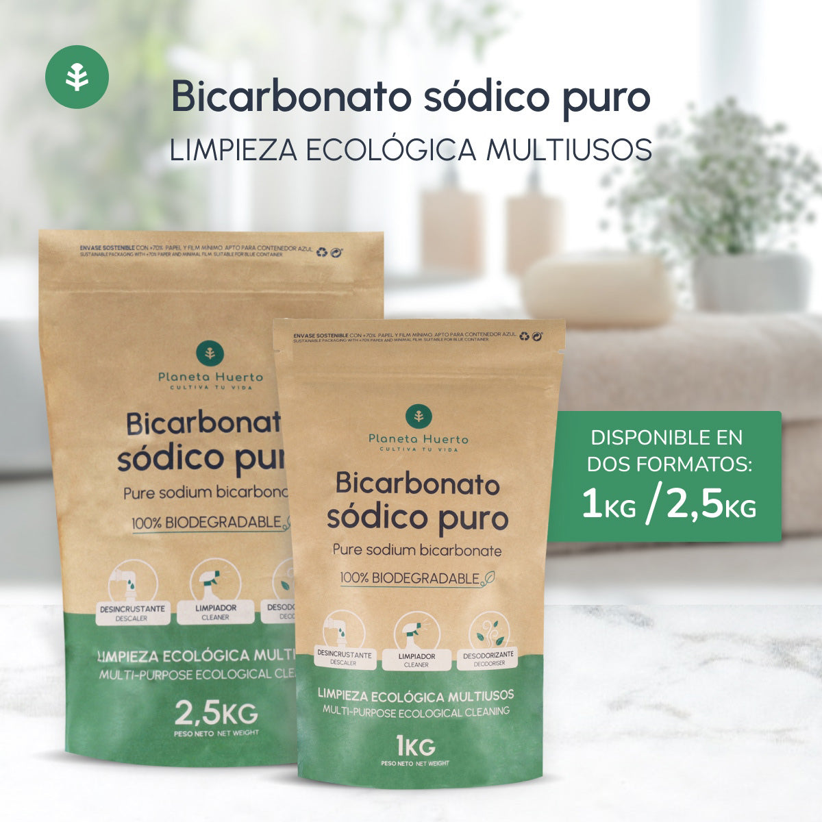 Wodorowęglan sodu Planeta Huerto 2,5 kg