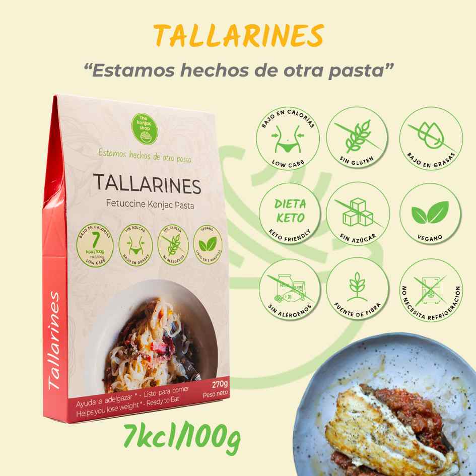 Konjac noodles The Konjac Shop 270g