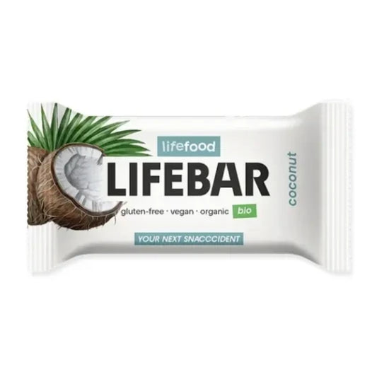 Barre de noix de coco bio Life Food, 40 g Lifebar