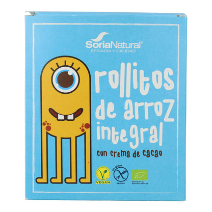 Rotolini di riso con crema al cacao Soria Natural 4 x 25 g